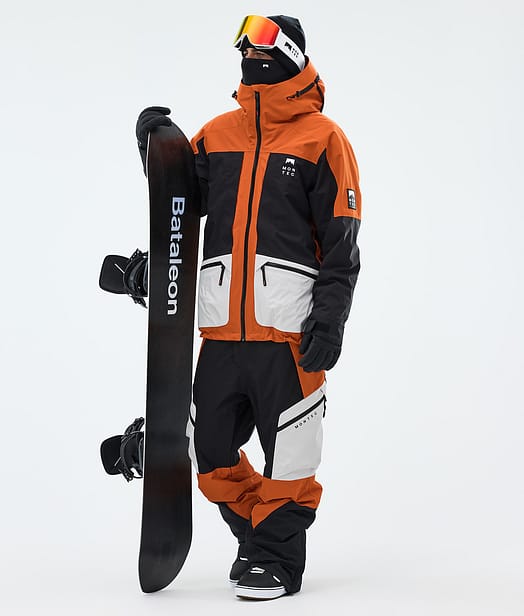 Montec Morpheus Snowboardoutfit Burned Orange/Black/Light Grey
