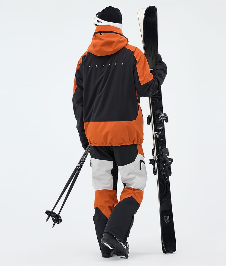 Montec Morpheus Skidjacka Herr Burned Orange/Black/Light Grey, Image 3 of 9