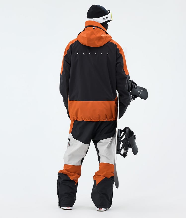 Montec Morpheus Snowboardjacka Herr Burned Orange/Black/Light Grey, Image 3 of 9