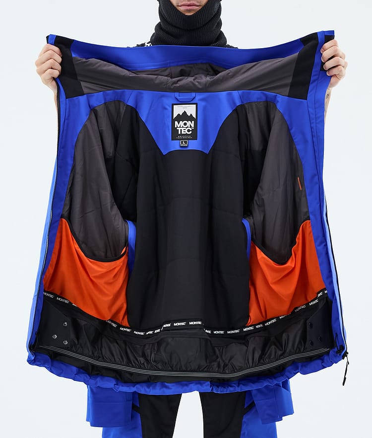 Montec Oracle Snowboardjacka Herr Cobalt Blue/Black, Image 9 of 9