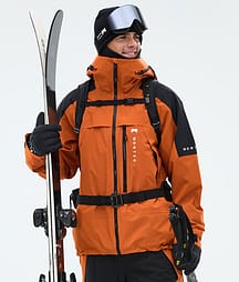 Montec Oracle Skidjacka Herr Burned Orange/Black
