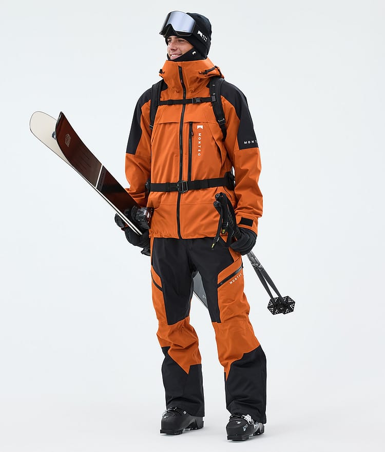 Montec Oracle Skidjacka Herr Burned Orange/Black, Image 2 of 9