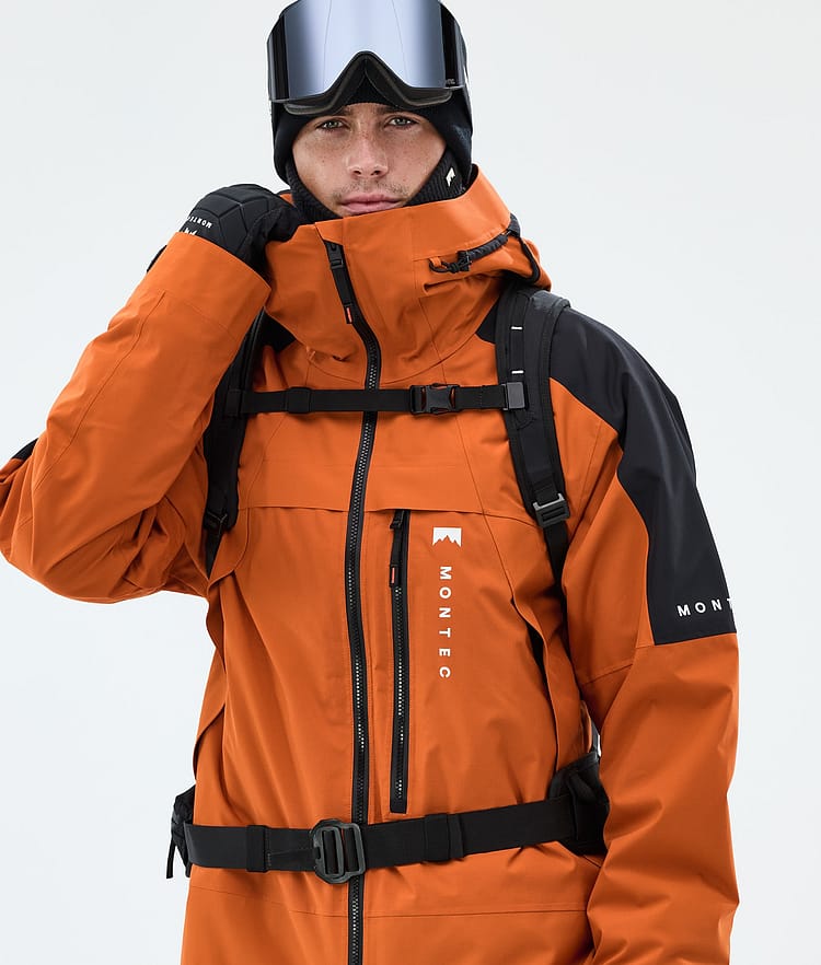 Montec Oracle Snowboardjacka Herr Burned Orange/Black, Image 4 of 9