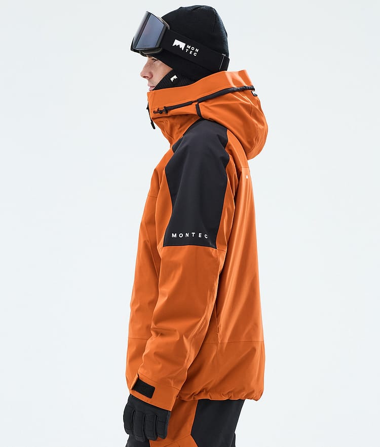 Montec Oracle Skidjacka Herr Burned Orange/Black, Image 5 of 9