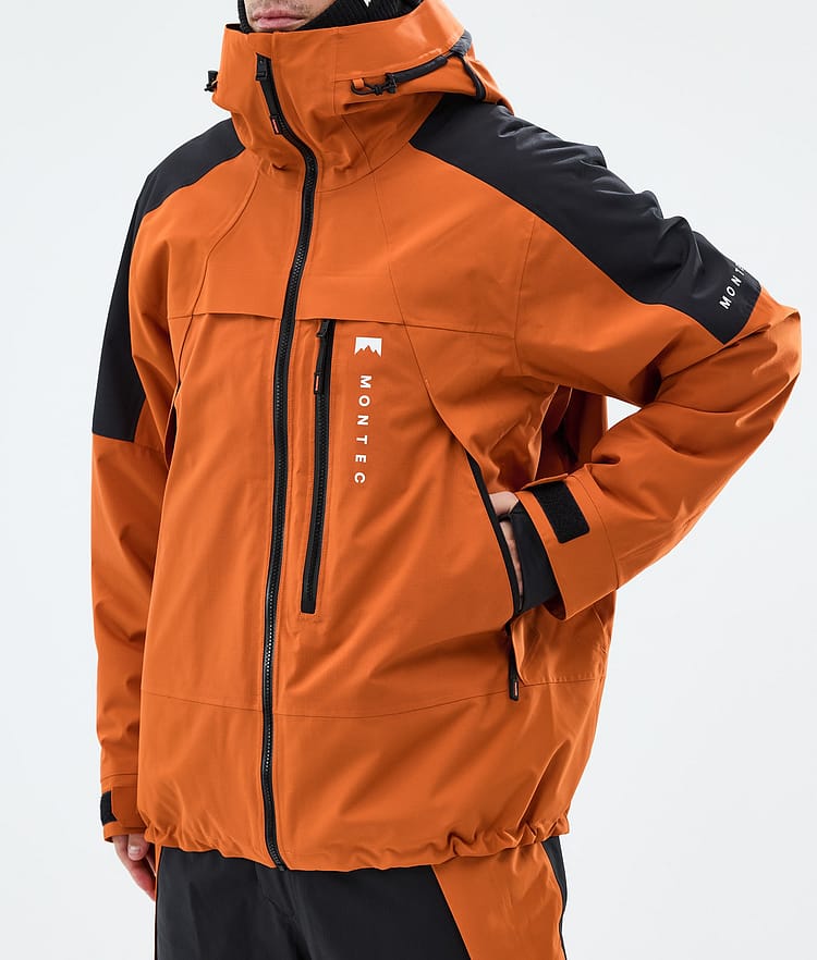 Montec Oracle Snowboardjacka Herr Burned Orange/Black, Image 7 of 9