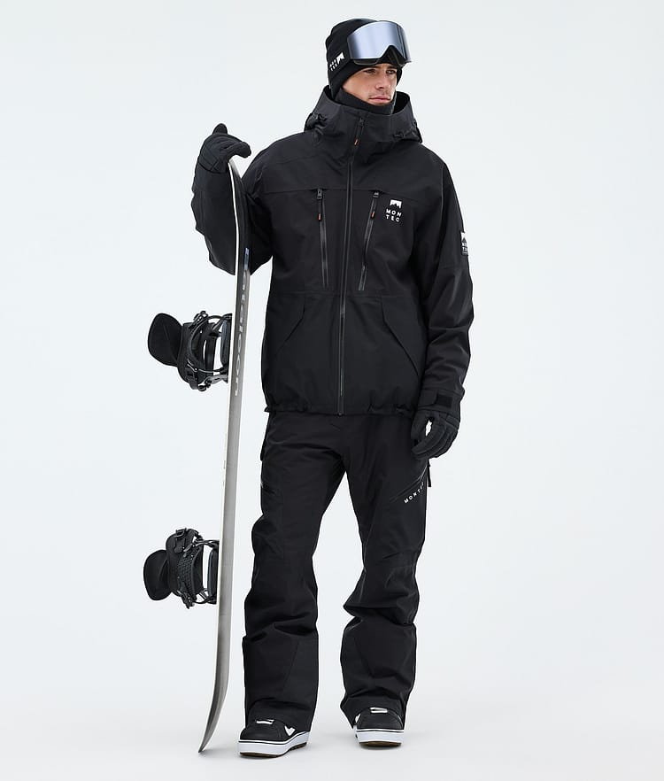Montec Sentinel Snowboardjacka Herr Black, Image 2 of 9