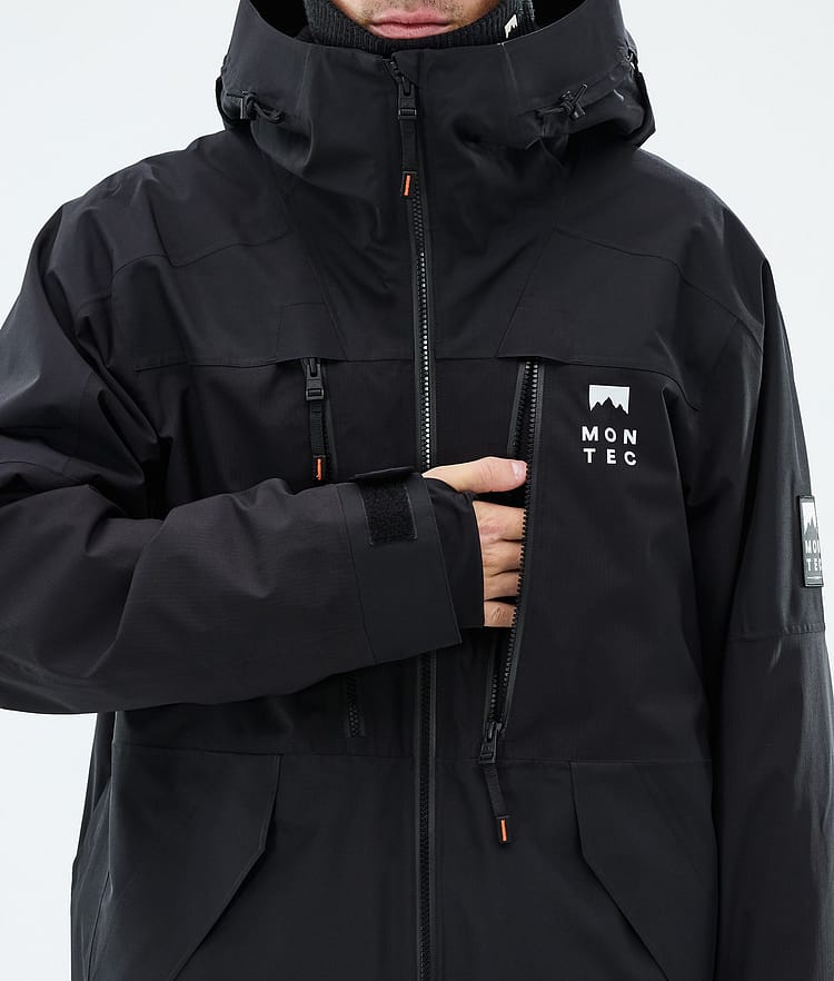 Montec Sentinel Snowboardjacka Herr Black, Image 8 of 9