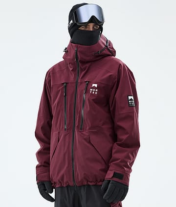 Montec Sentinel Skidjacka Burgundy