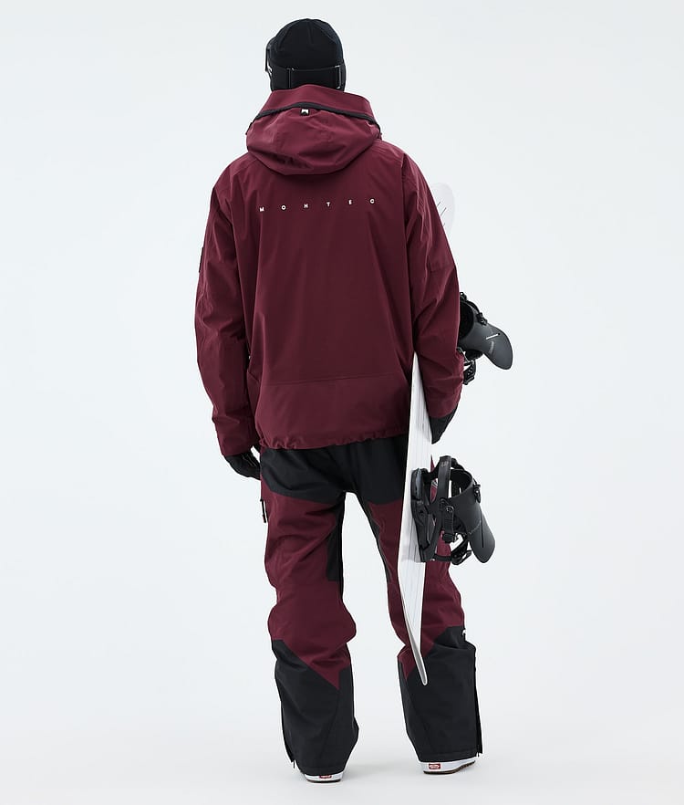 Montec Sentinel Snowboardjacka Herr Burgundy, Image 3 of 9