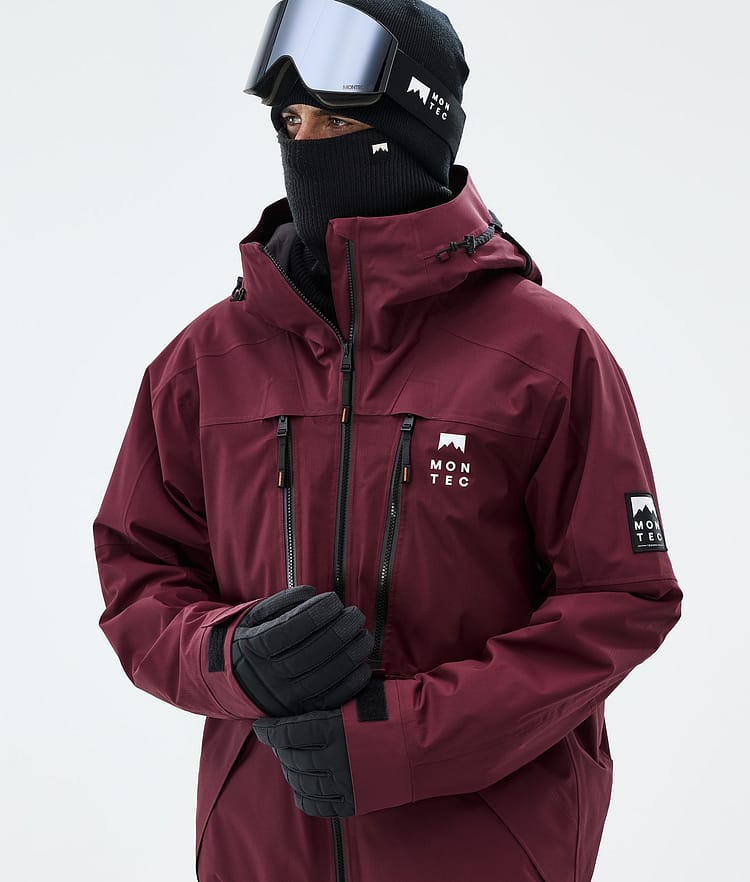 Montec Sentinel Skidjacka Herr Burgundy, Image 4 of 9