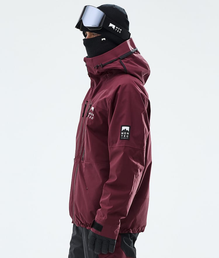 Montec Sentinel Snowboardjacka Herr Burgundy, Image 5 of 9