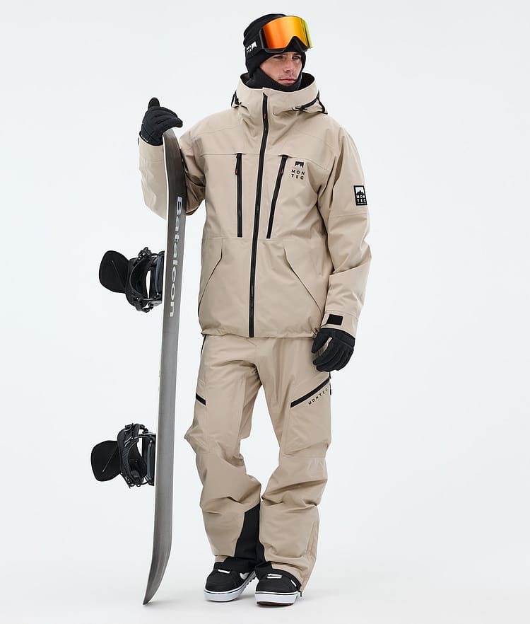 Montec Sentinel Snowboardjacka Herr Sand, Image 2 of 9