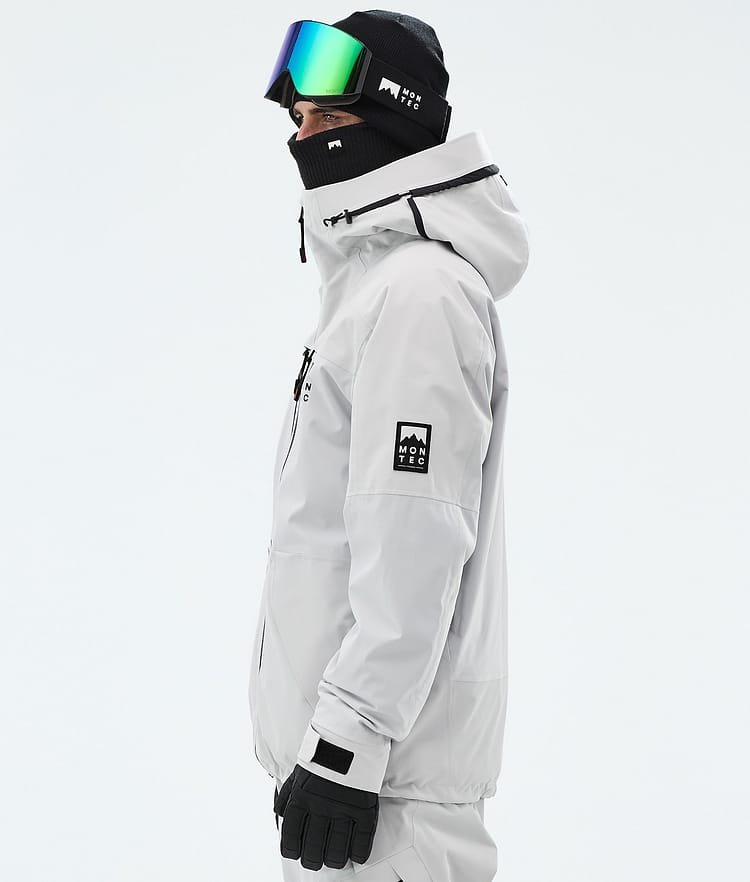 Montec Sentinel Snowboardjacka Herr Light Grey, Image 5 of 9