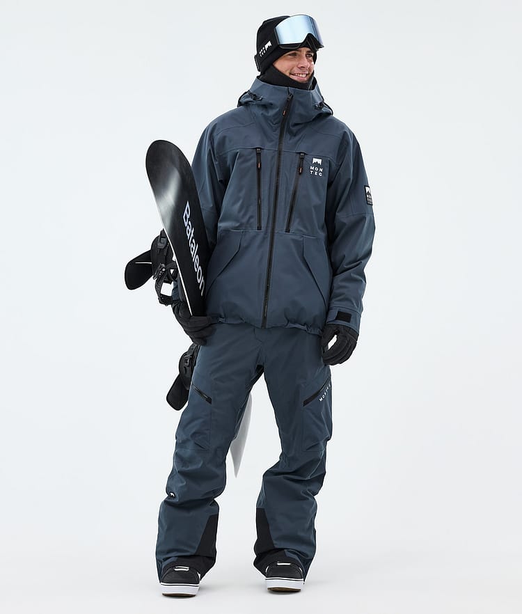 Montec Sentinel Snowboardjacka Herr Metal Blue, Image 2 of 9