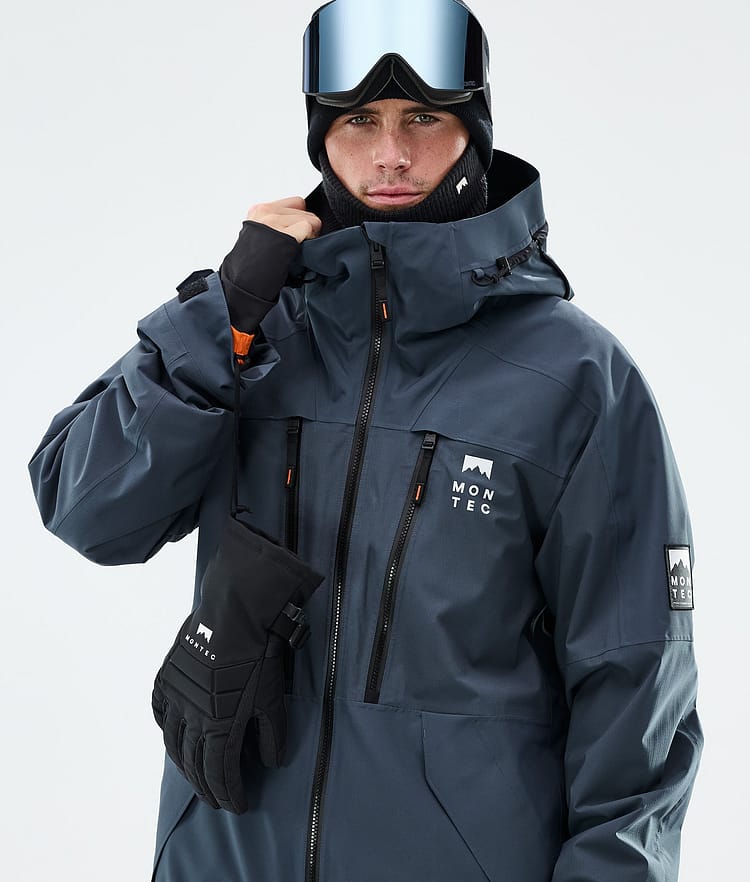 Montec Sentinel Snowboardjacka Herr Metal Blue, Image 4 of 9
