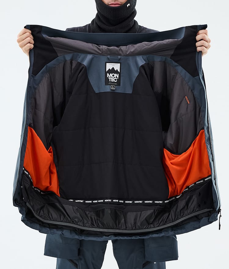 Montec Sentinel Snowboardjacka Herr Metal Blue, Image 9 of 9