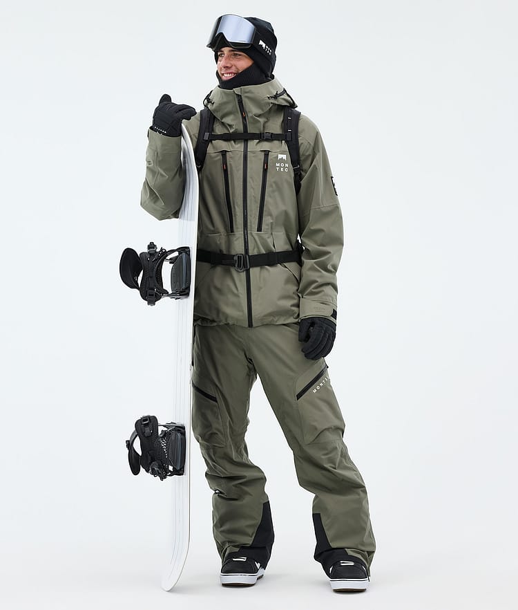 Montec Sentinel Snowboardjacka Herr Greenish, Image 2 of 9