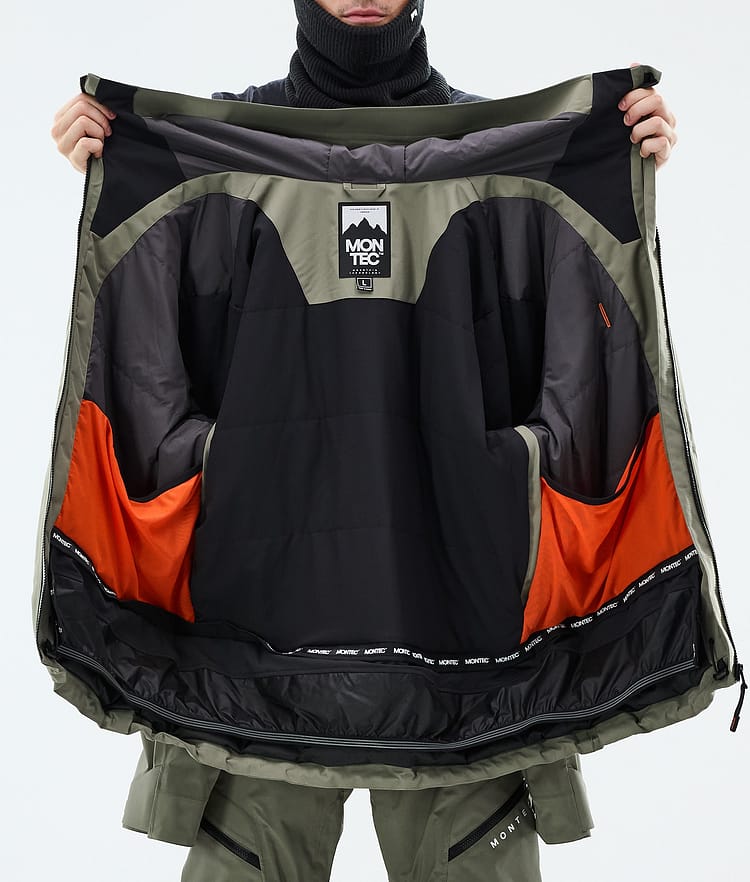Montec Sentinel Snowboardjacka Herr Greenish, Image 9 of 9