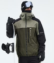 Montec Oracle Snowboardjacka Herr Greenish/Black/Olive Green