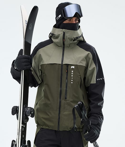 Montec Oracle Skidjacka Man Greenish/Black/Olive Green