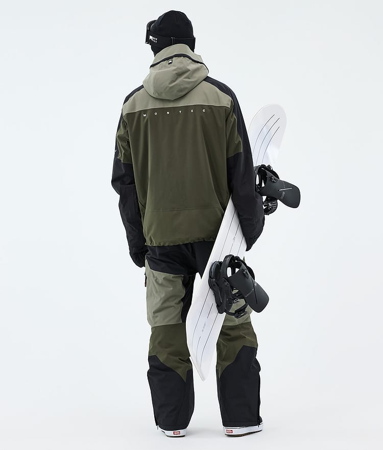 Montec Oracle Snowboardjacka Herr Greenish/Black/Olive Green, Image 3 of 9