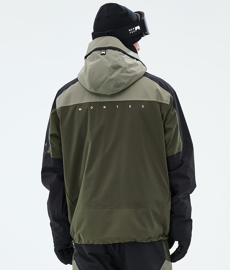 Montec Oracle Snowboardjacka Herr Greenish/Black/Olive Green, Image 6 of 9