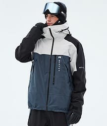 Montec Oracle Skidjacka Herr Light Grey/Black/Metal Blue
