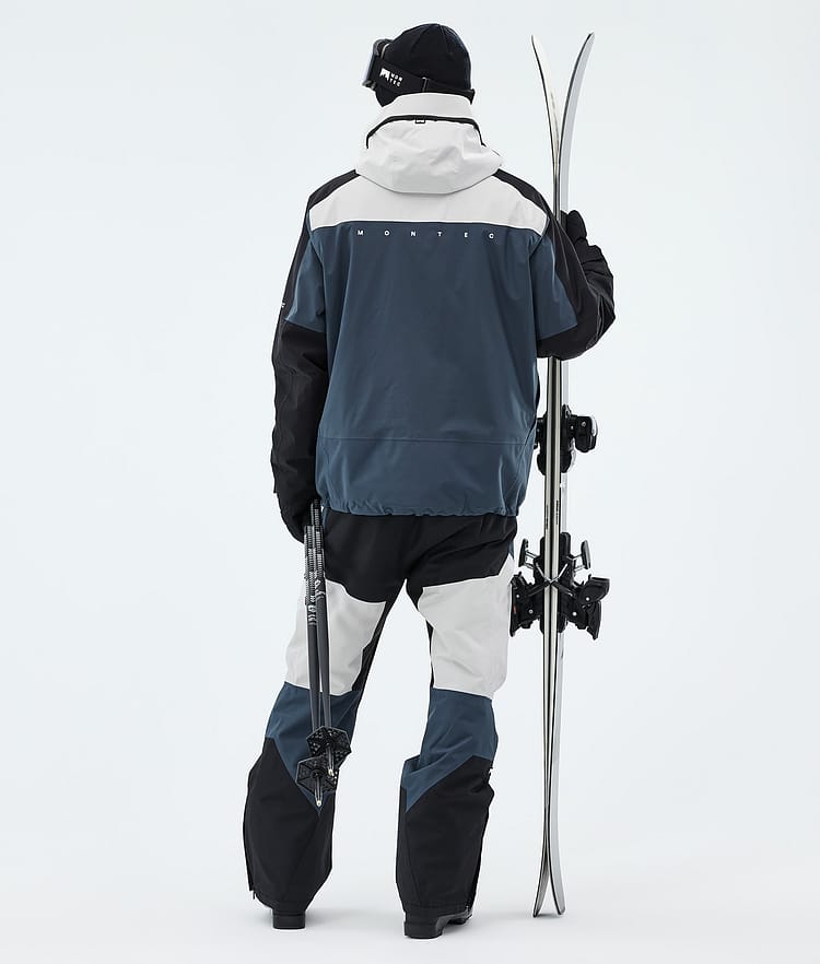 Montec Oracle Skidjacka Herr Light Grey/Black/Metal Blue, Image 3 of 9