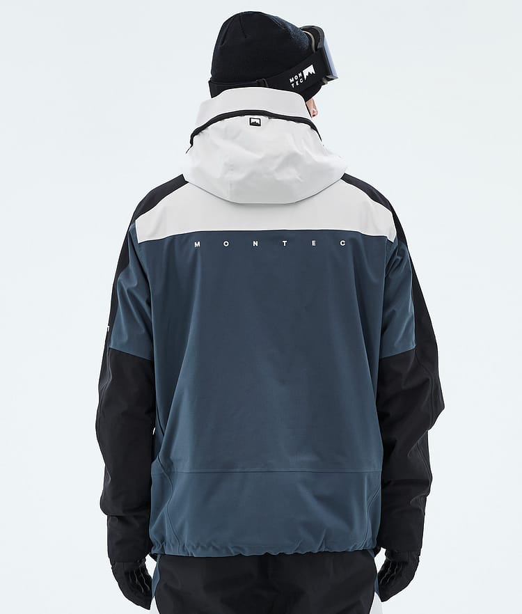 Montec Oracle Skidjacka Herr Light Grey/Black/Metal Blue, Image 6 of 9
