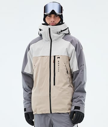 Montec Oracle Skidjacka Light Grey/Light Pearl/Sand