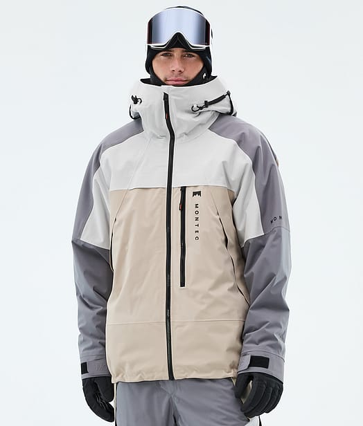 Montec Oracle Skidjacka Man Light Grey/Light Pearl/Sand