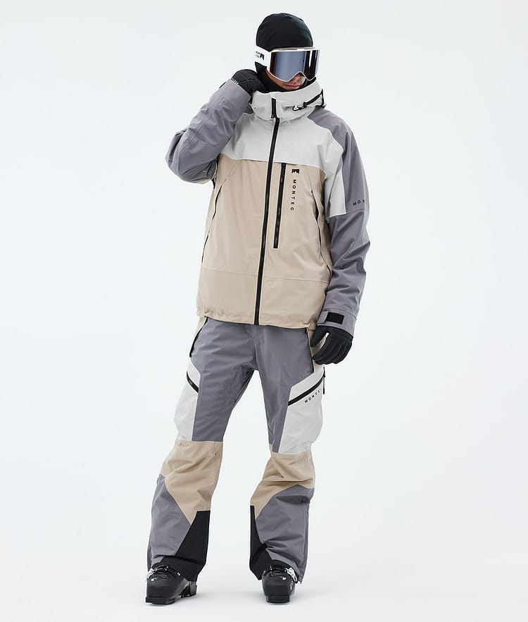 Montec Oracle Skidjacka Herr Light Grey/Light Pearl/Sand, Image 2 of 9