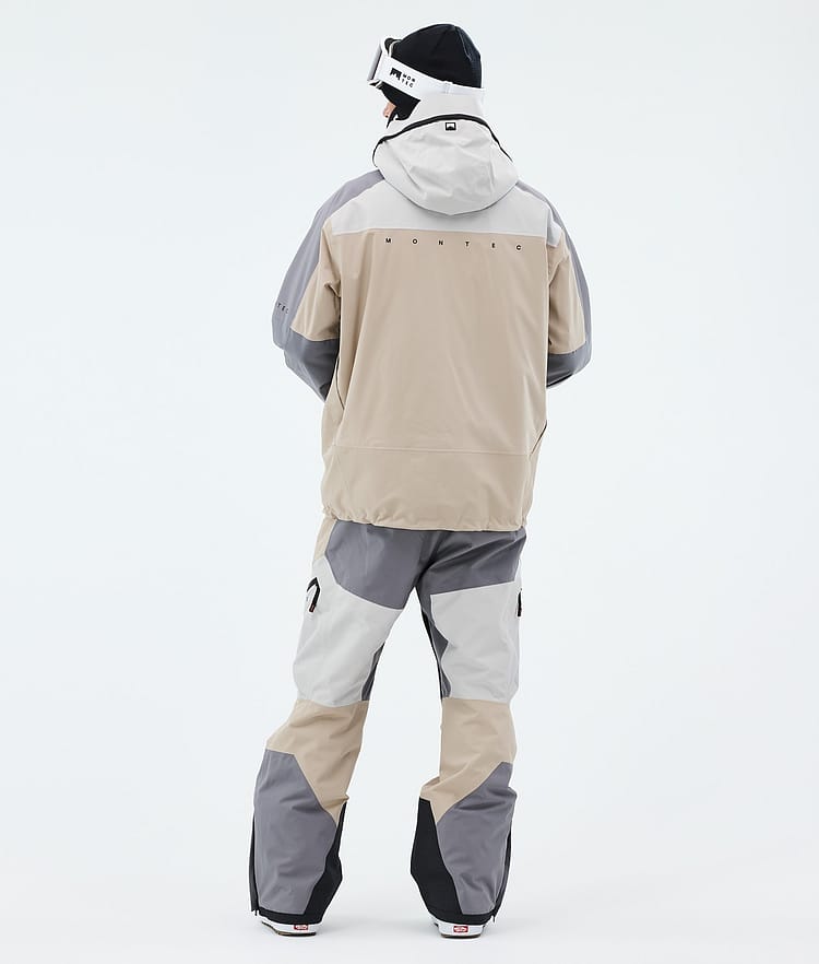 Montec Oracle Snowboardjacka Herr Light Grey/Light Pearl/Sand, Image 3 of 9