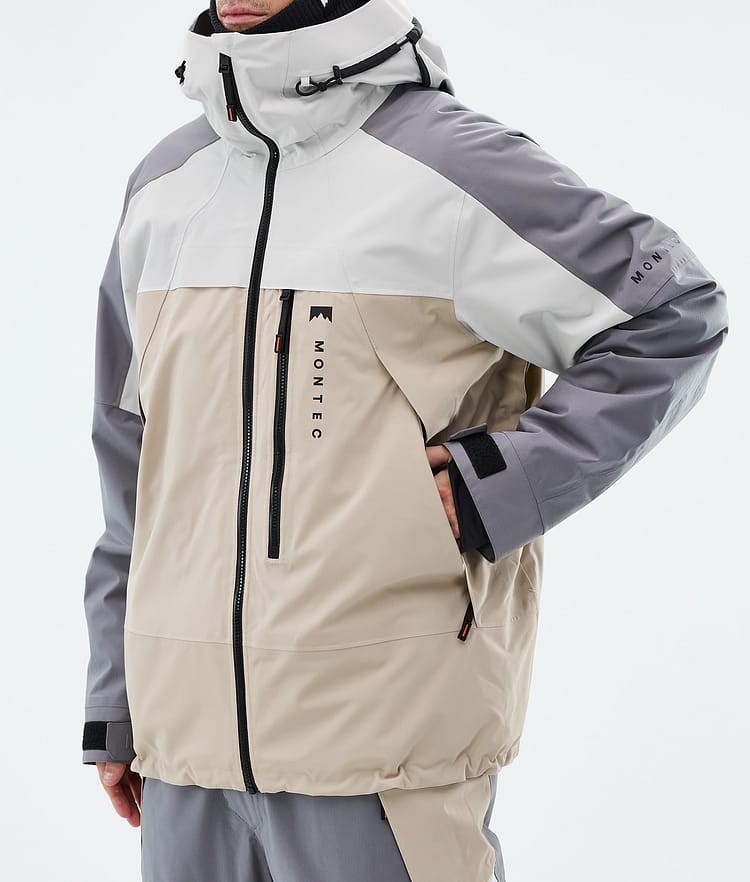 Montec Oracle Skidjacka Herr Light Grey/Light Pearl/Sand, Image 7 of 9