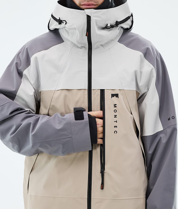 Montec Oracle Skidjacka Herr Light Grey/Light Pearl/Sand, Image 8 of 9