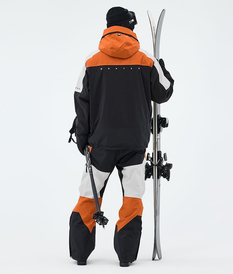 Montec Oracle Skidjacka Herr Burned Orange/Light Grey/Black, Image 3 of 9