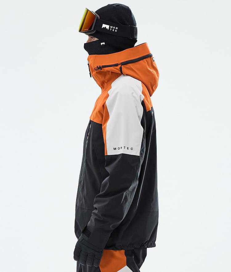 Montec Oracle Snowboardjacka Herr Burned Orange/Light Grey/Black, Image 5 of 9