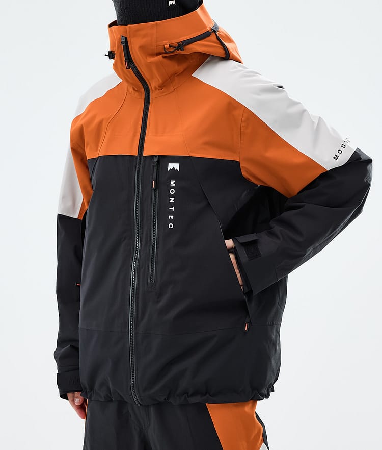 Montec Oracle Skidjacka Herr Burned Orange/Light Grey/Black, Image 7 of 9
