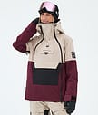 Montec Doom W Snowboardjacka Dam Sand/Black/Burgundy