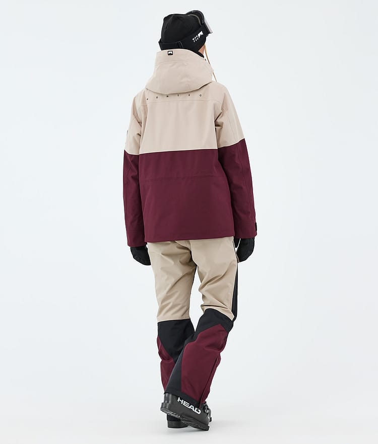 Montec Doom W Skidjacka Dam Sand/Black/Burgundy, Image 3 of 10