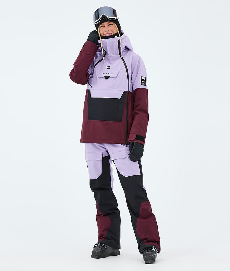 Montec Doom W Skidjacka Dam Faded Violet/Black/Burgundy, Image 2 of 10