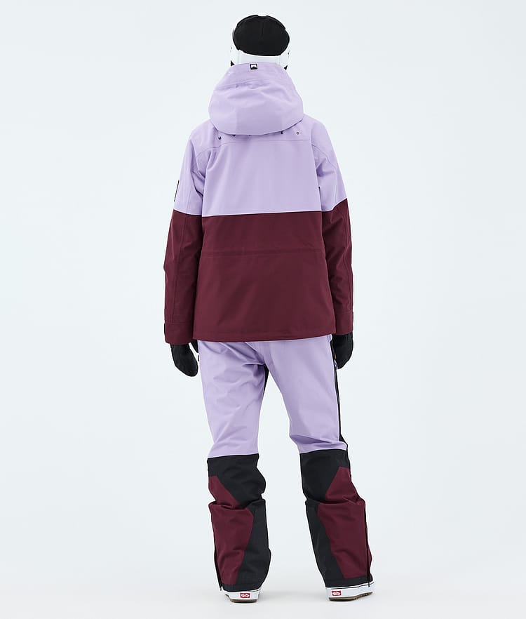 Montec Doom W Snowboardjacka Dam Faded Violet/Black/Burgundy, Image 3 of 10