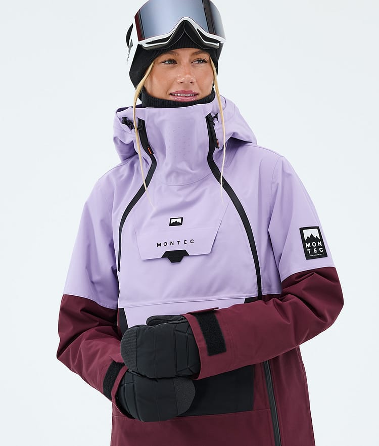 Montec Doom W Skidjacka Dam Faded Violet/Black/Burgundy, Image 4 of 10