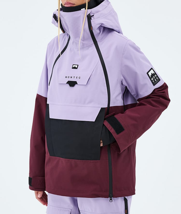 Montec Doom W Skidjacka Dam Faded Violet/Black/Burgundy, Image 7 of 10