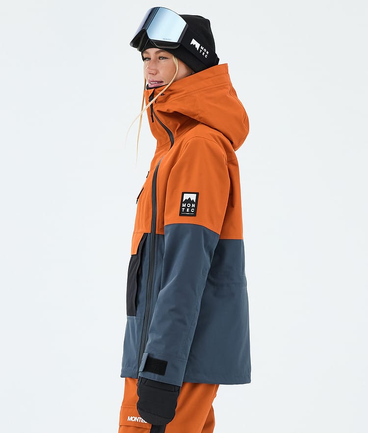 Montec Doom W Skidjacka Dam Burned Orange/Black/Metal Blue, Image 5 of 10