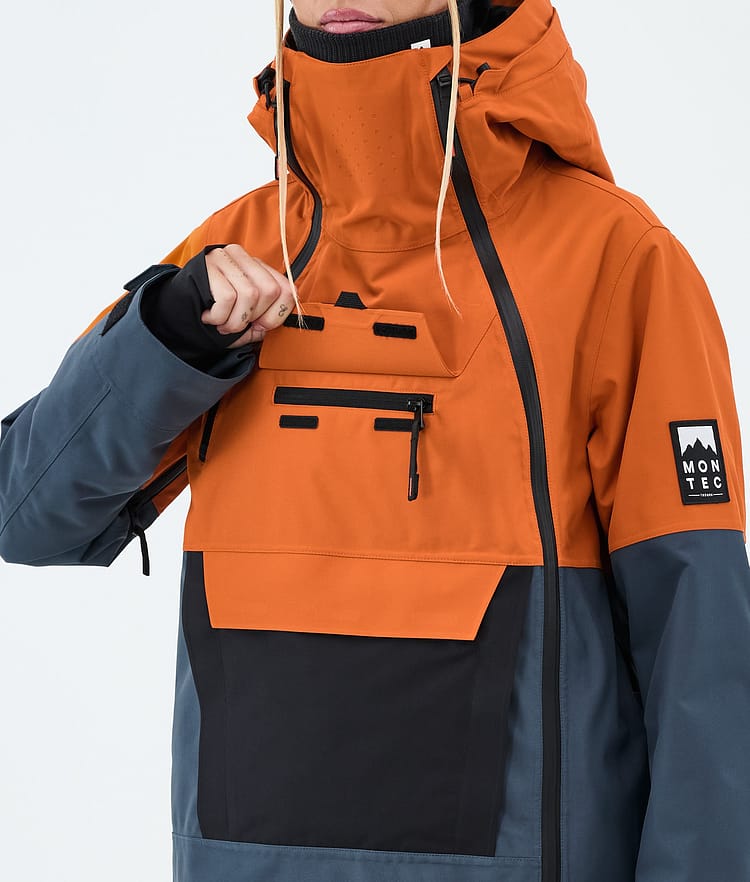 Montec Doom W Skidjacka Dam Burned Orange/Black/Metal Blue, Image 9 of 10