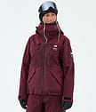 Montec Sentinel W Snowboardjacka Dam Burgundy