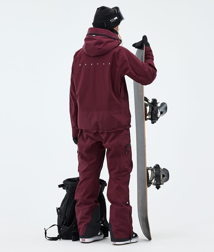 Montec Sentinel W Snowboardjacka Dam Burgundy, Image 3 of 9