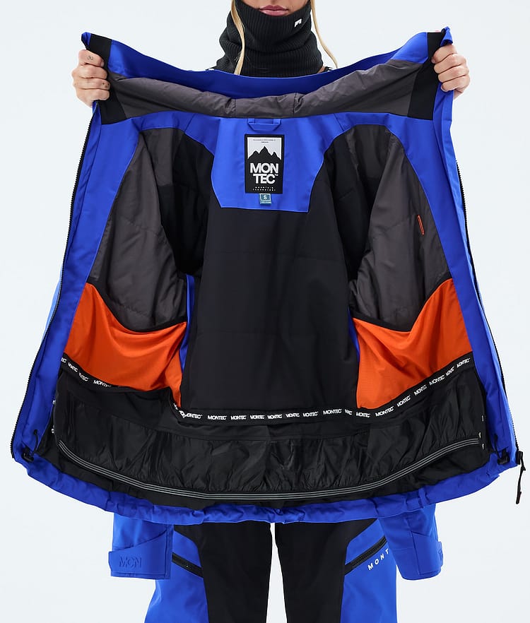 Montec Oracle W Snowboardjacka Dam Cobalt Blue, Image 9 of 9