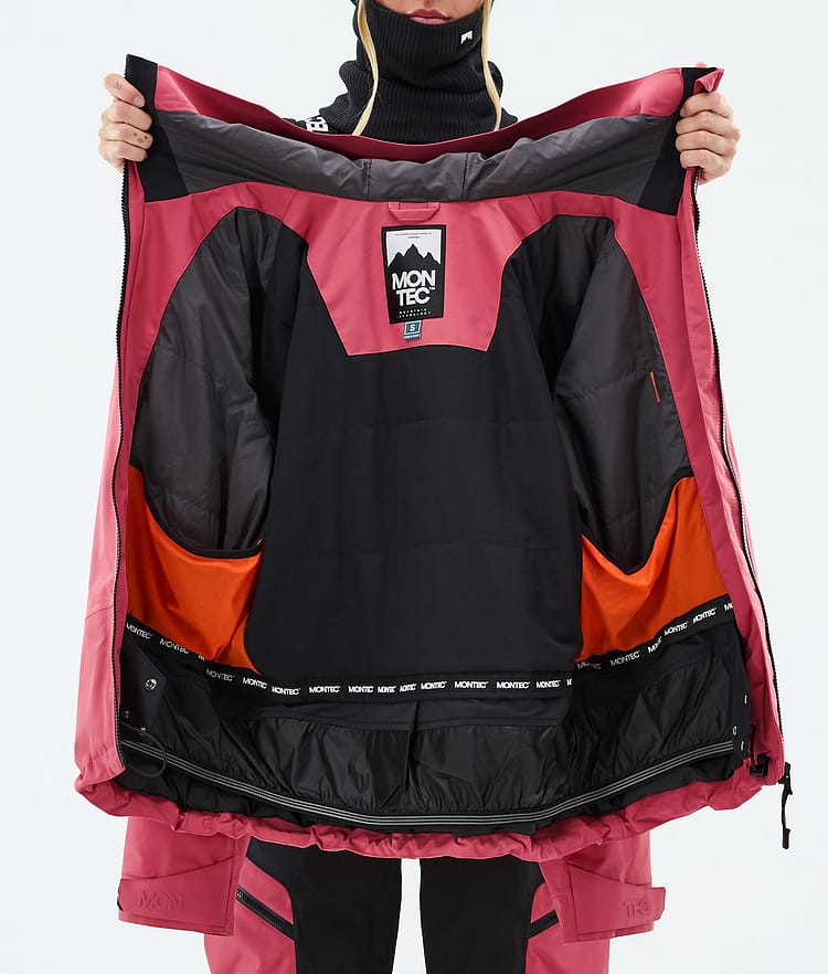 Montec Oracle W Snowboardjacka Dam Light Red, Image 9 of 9
